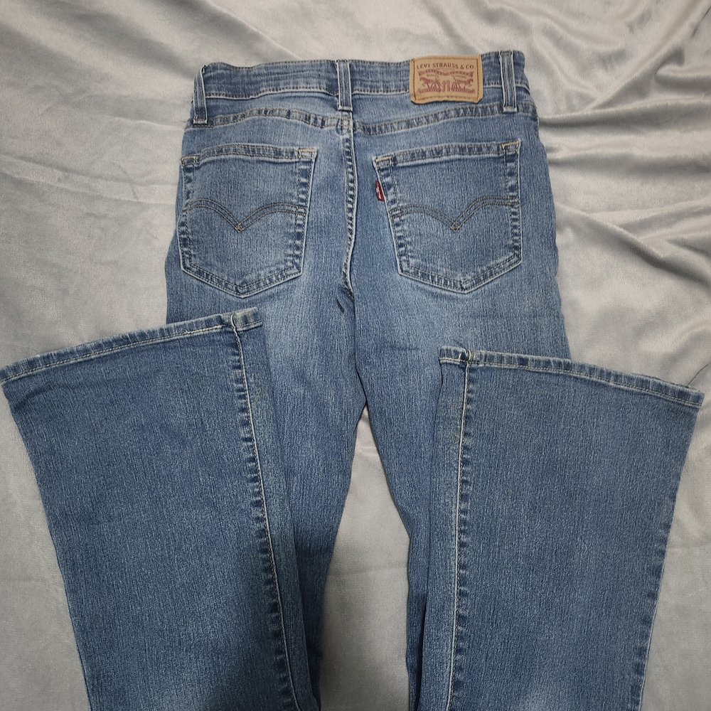 Levi's Women's Light Blue Flare Jeans